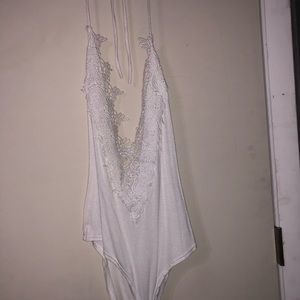 Lace body suit